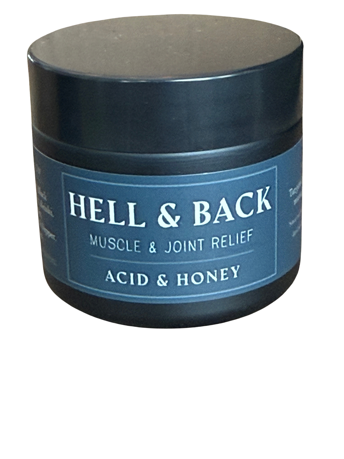 Hell & Back – Fire & Ice Tallow Recovery Balm for Muscle & Joint Relief with Menthol, Arnica, Turmeric & Emu Oil