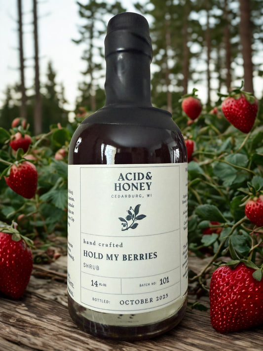 Hold My Berries – Adaptogenic Mushroom Libido Shrub for Energy, Hormone Balance & Vitality