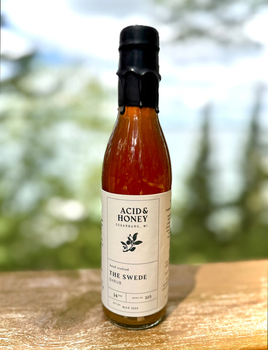 The Swede Detox Shrub – Organic Botanical Drinking Vinegar for Digestion, Cleansing & Daily Wellness.      Reset
